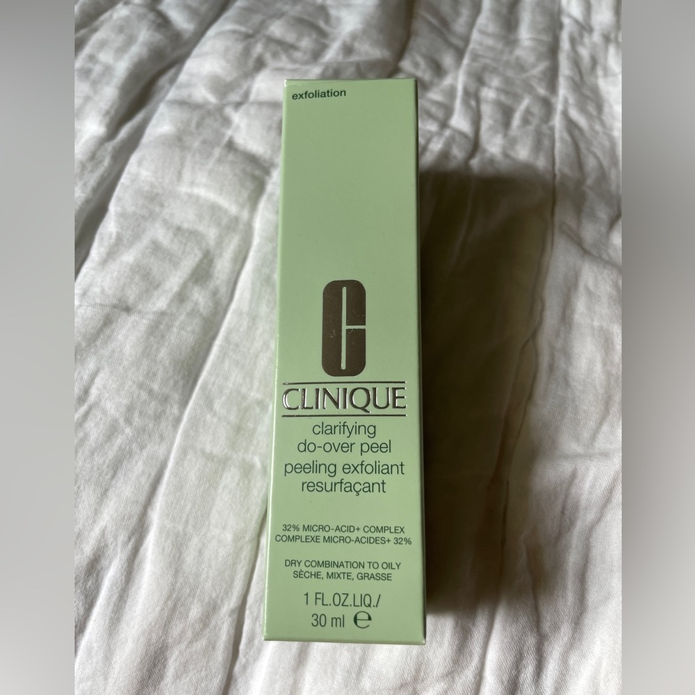 Clinique clarifying do-over peel **BRAND NEW UNOPENED
